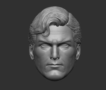 Superman Christopher Reeves – Head for Action Figures
