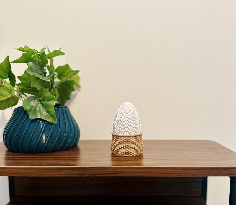 Easter Egg and Basket