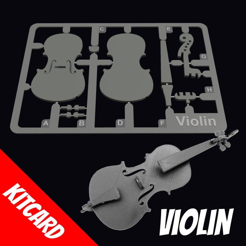 Violin kit card