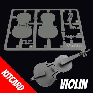Violin kit card