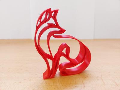 Fox / Liška figure