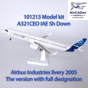 101213 Model kit Airbus A321CEO IAE Sh Down