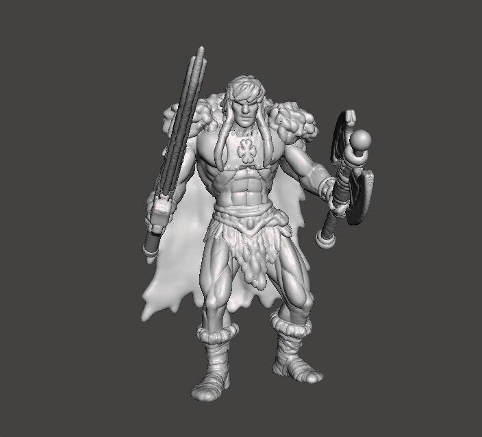 KING GRAYSKULL2002 MINIATURE MODEL FIGURE FOR FANTASY GAMES RPG