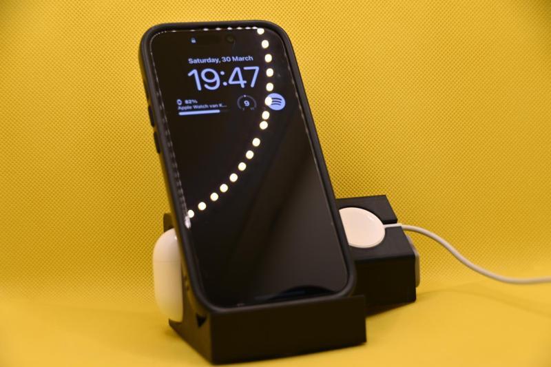 Phone, Airpods and watch stand