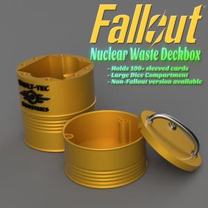 Fallout Nuclear Deckbox (100+ cards sleeved)