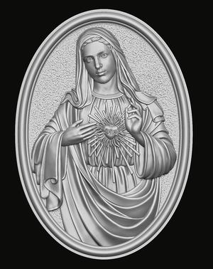 Immaculate of Mary  3D print model