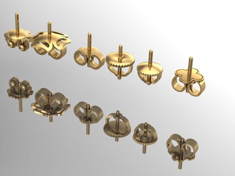 lock for stud earrings