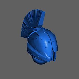 Tabletop Sci-fi Saint-14 head