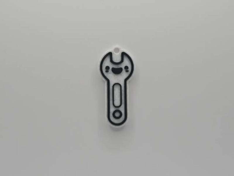 Cute Wrench Keychain