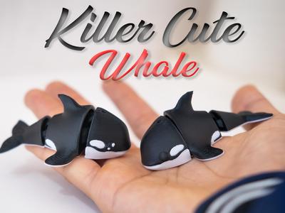 Oki the orca buddy – Articulated & keychain