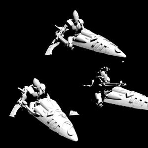 Poncey Space Elf Bikers v2.0