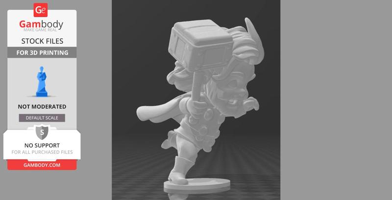 chibi thor marvel