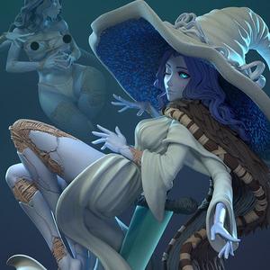 Ranni The Witch Elden Ring Multi Versions SFW NSFW STL