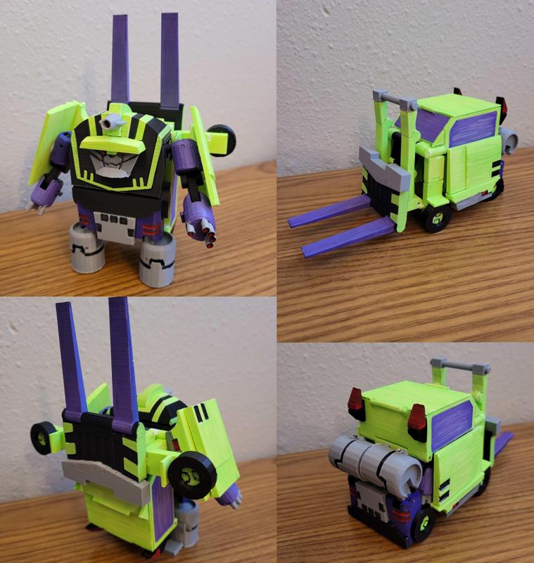 Transformers Animated Dirt Boss Figure