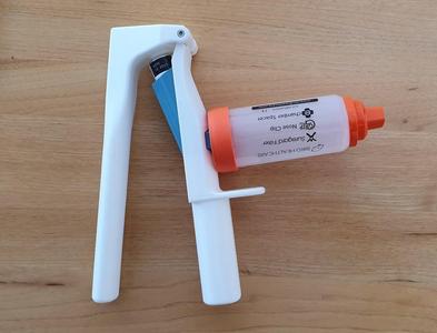 VENTOLIN inhaler helper for people with limited grip strength