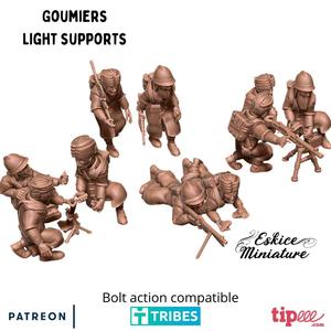 Goumiers lights supports – 28mm