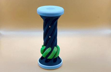 Magnetic Bouncing Tube Vortex – For Humans & Cats