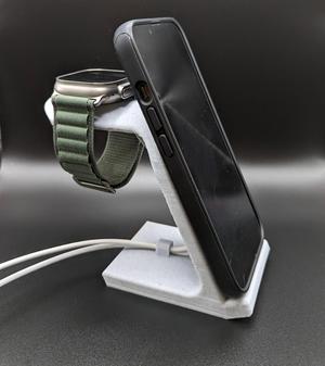 iPhone and Apple Watch MagSafe Stand