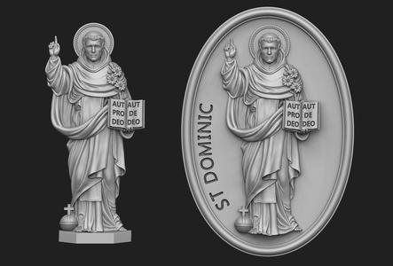Saint Dominic Relief Set