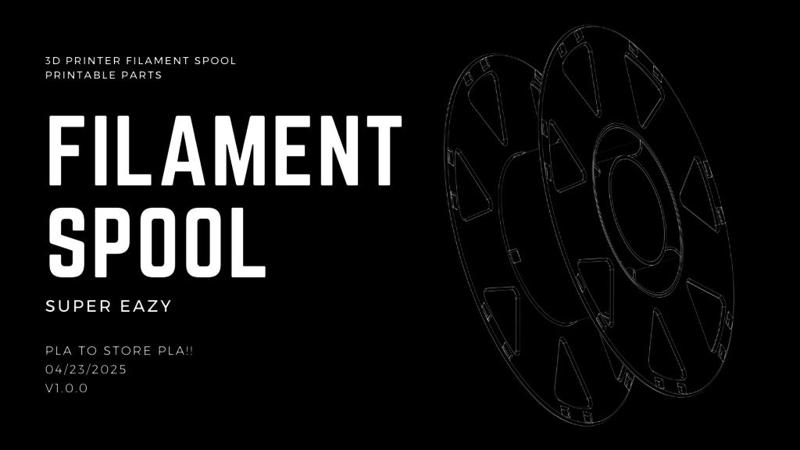 3D Printer Filament Spool