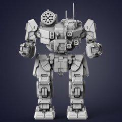 MWO Thunderbolt 3D Printing Model | Assembly + Action