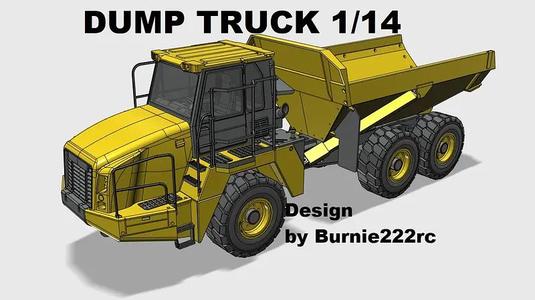 1/14 Komando 300 – Articulating Dump Truck