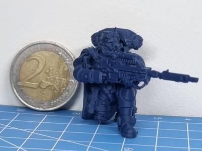 Space Soldier Sniper Marksman WarAxe 50K