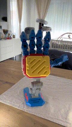 Robotic Hand Stand – Inspired by Transformers (no supports)