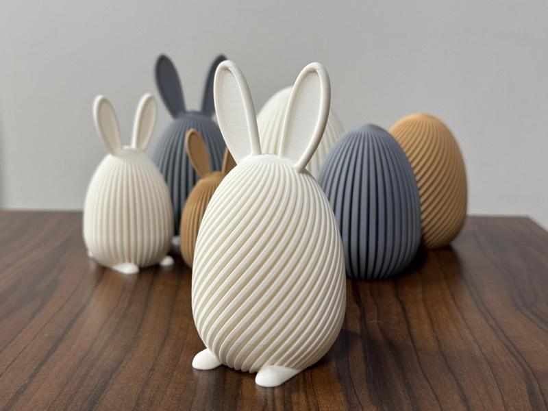 Easter Bunny Egg (Spiral version)