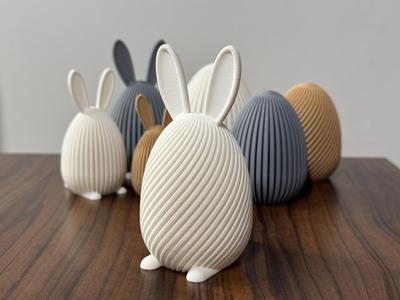 Easter Bunny Egg (Spiral version)