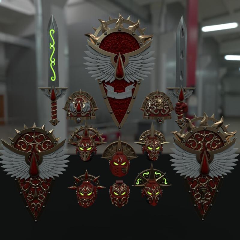Sanguine Angels Veteran Upgrades