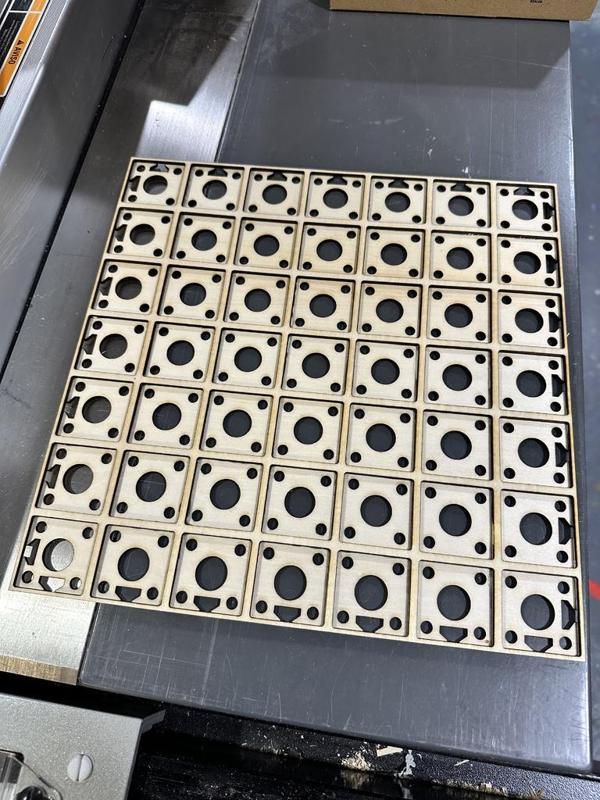Laser Cut Gridfinity and Gridfinity Refined Bases