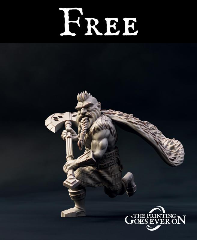 Dwarf Berserker – FREE