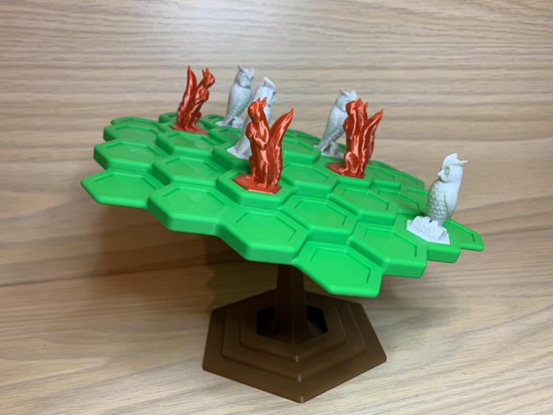 Prusa Balance Game Owl & Squirrel Pieces