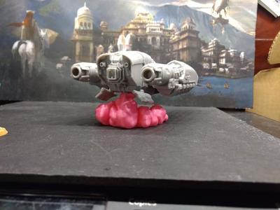 Dust cloud base for Interstellar Roman Janitors’ Pod Racin’ Wagon
