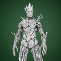 Adult Groot 3D Printing Figurine | Assembly