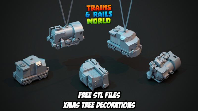 Train & Rails World – Free Xmas Tree Decorations