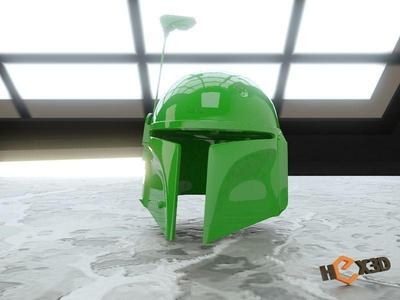 Boba Fett 3D Printable Helmet