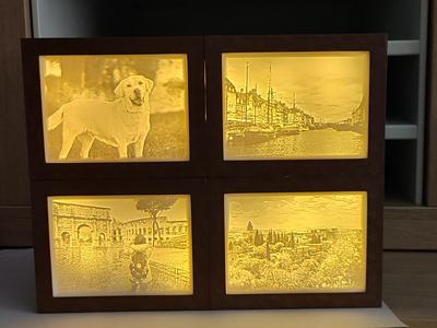 Modular Lithophane light box