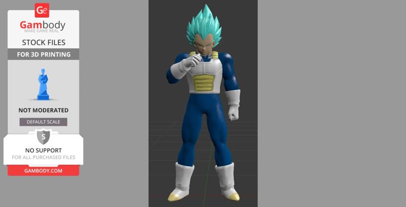 Dragon Ball Blue VEGETA