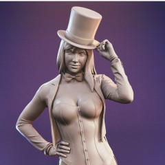 Zatanna STL Files for 3D Printing | Assembly Model
