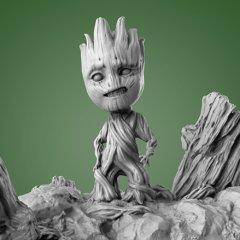 Baby Groot 3D Printing Figurine | Assembly