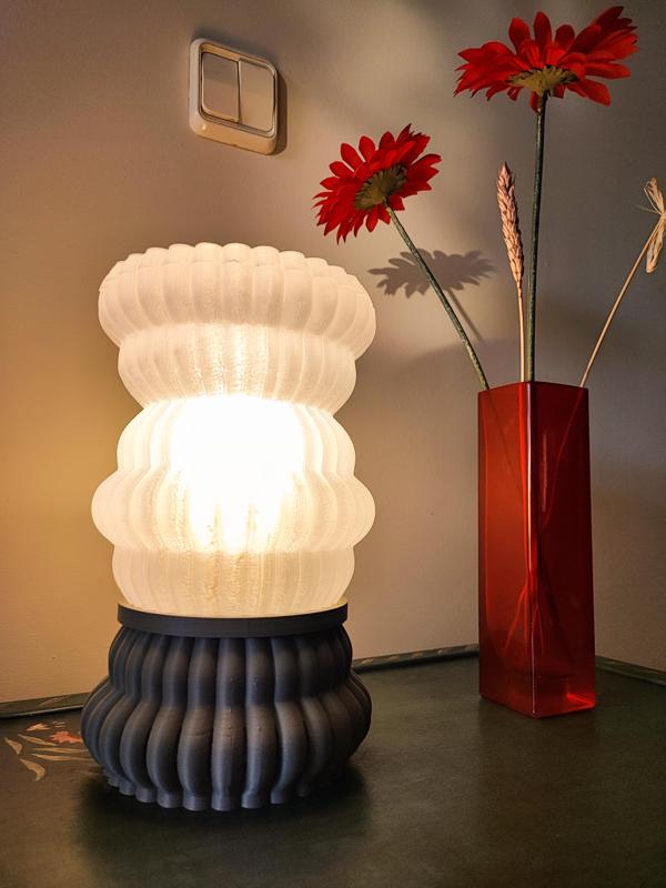 Leña lamp