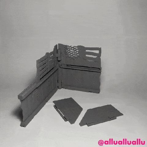 Folding Modular Terrain: Scrapyard Set
