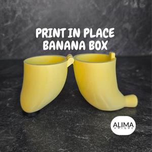 Little Gorilla with Banana box / Articulated Fidget Toy / Keychain Gift