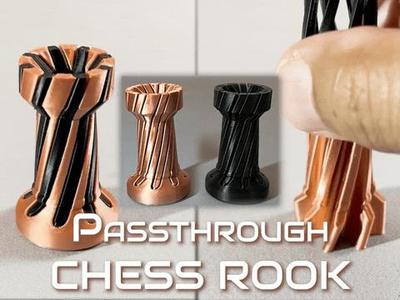 ROOK – Impossible Passthrough Chess Piece