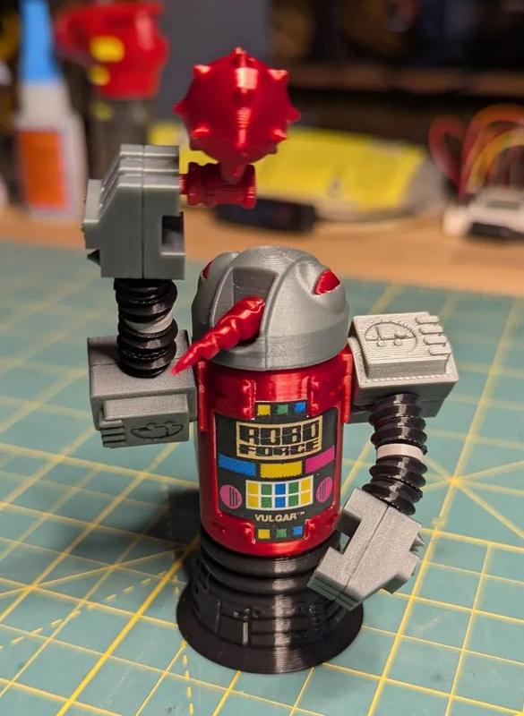 RoboForce Vulgar Action Figure