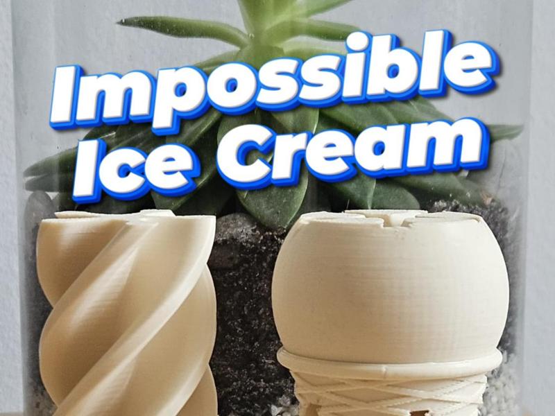 Impossible Passthrough Ice Cream