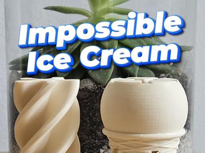 Impossible Passthrough Ice Cream