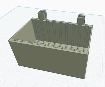 E-track box 4 3/4 inches (slotted)
